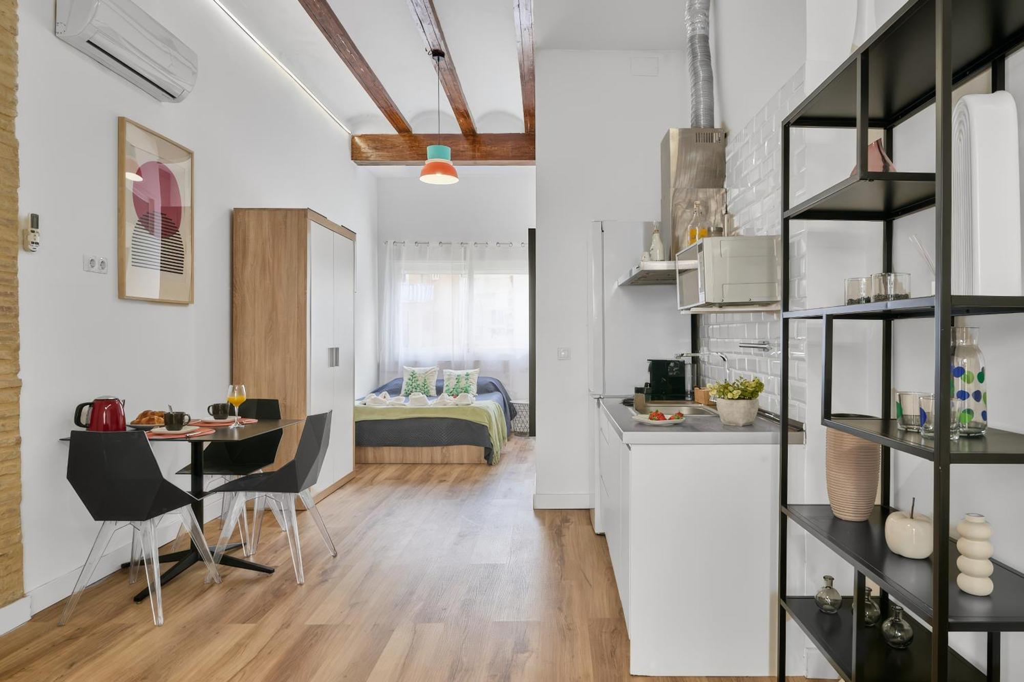 Ferienwohnung Ruzafa Modern Lofts Valencia Exterior foto